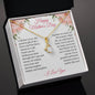 Mothers Day Necklace, Gift For Mom From Daughter