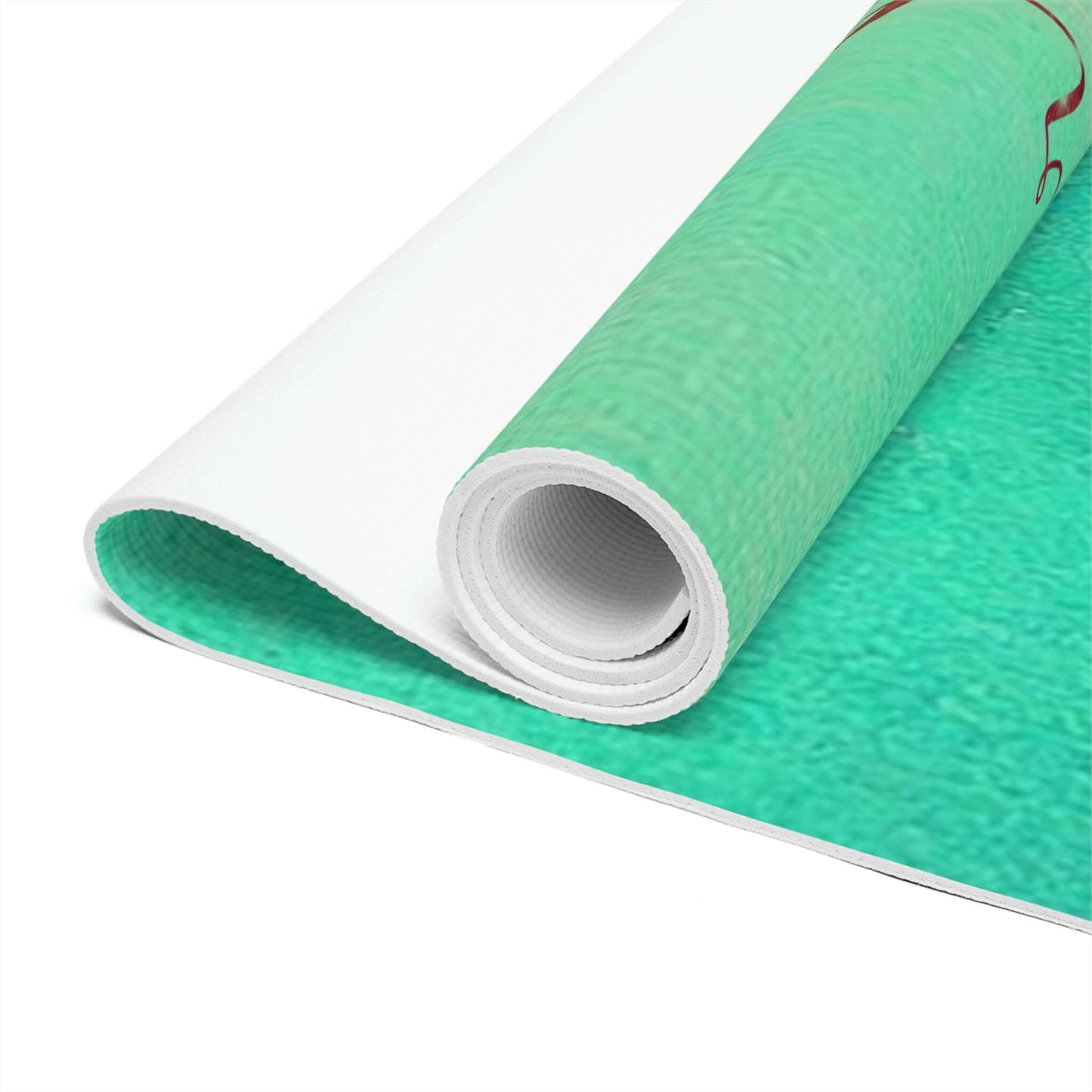 Foam Yoga Mat - Lotus Flower Breathe