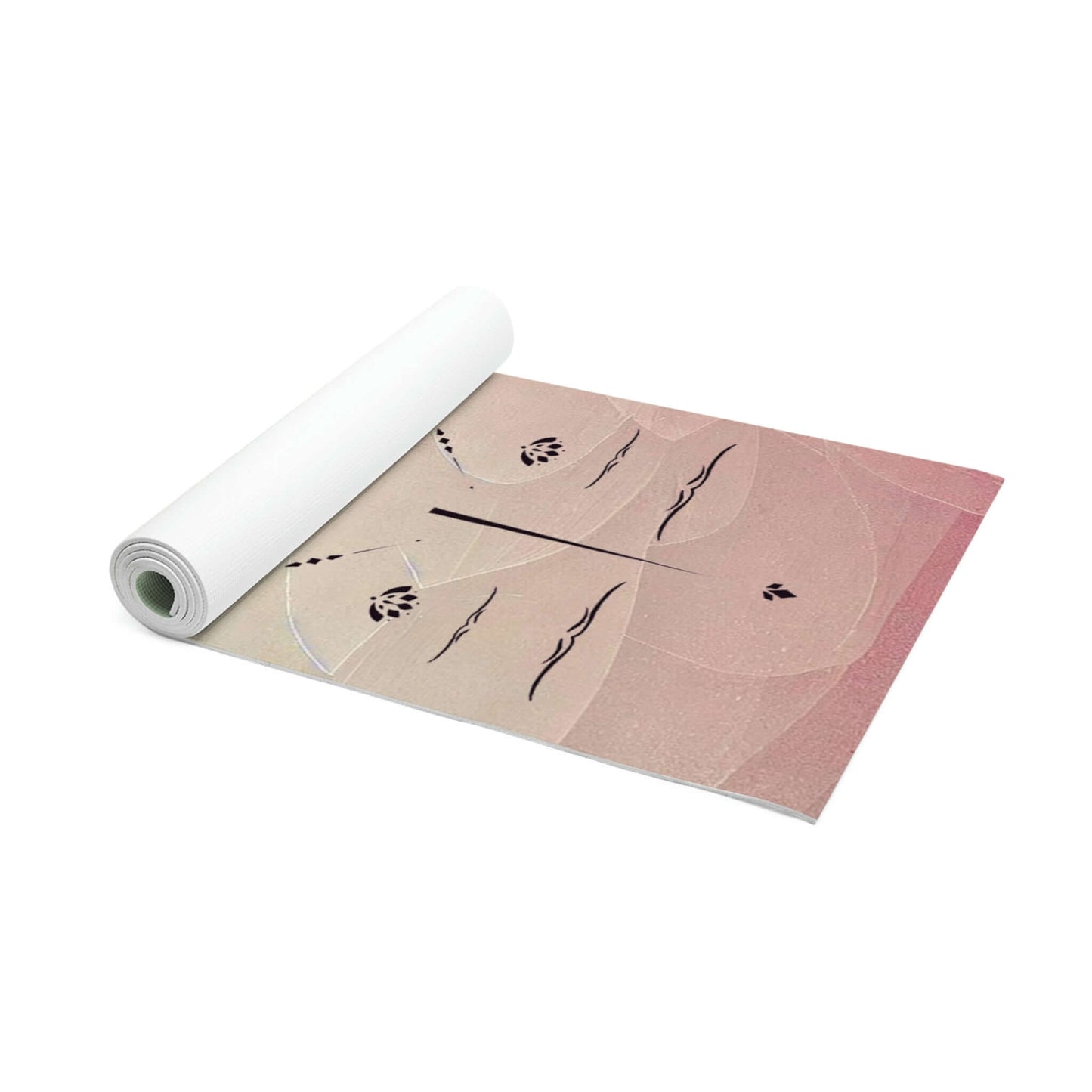 Foam Yoga Mat - Celtic Tree of Life with Alignment System