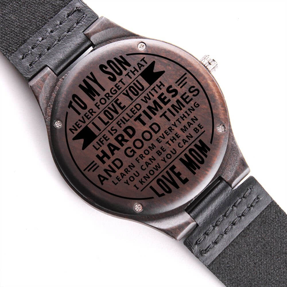 My son wooden watch 2025