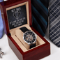 Best Man Gifts For Wedding - Best Man Proposal Gift - Mens Skeleton Openwork Watch - Will You Be My Best Man Gift
