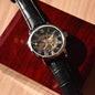 Best Man Gifts For Wedding - Best Man Proposal Gift - Mens Skeleton Openwork Watch - Will You Be My Best Man Gift