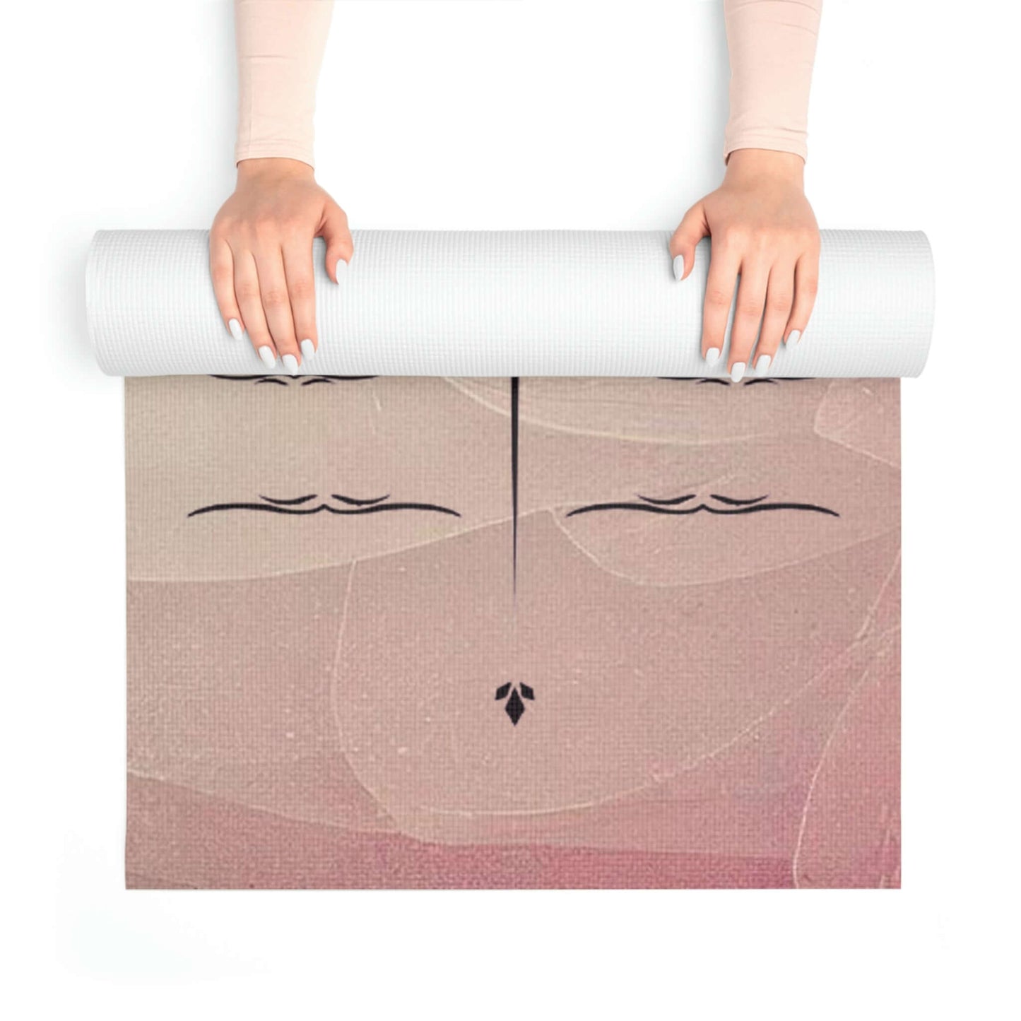 Foam Yoga Mat - Celtic Tree of Life with Alignment System