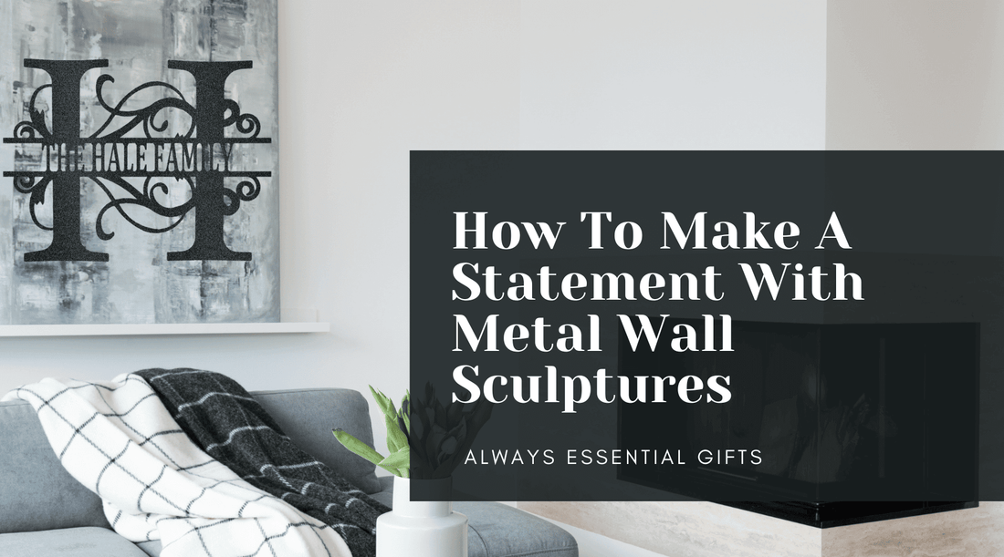 Make a Statement with Metal Wall Sculptures