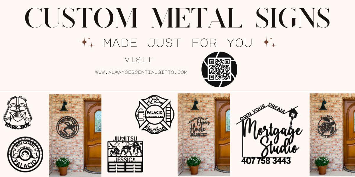 Customized Sign Custom Metal Signs | Personalized Signs Made in USA | Always Essential ...