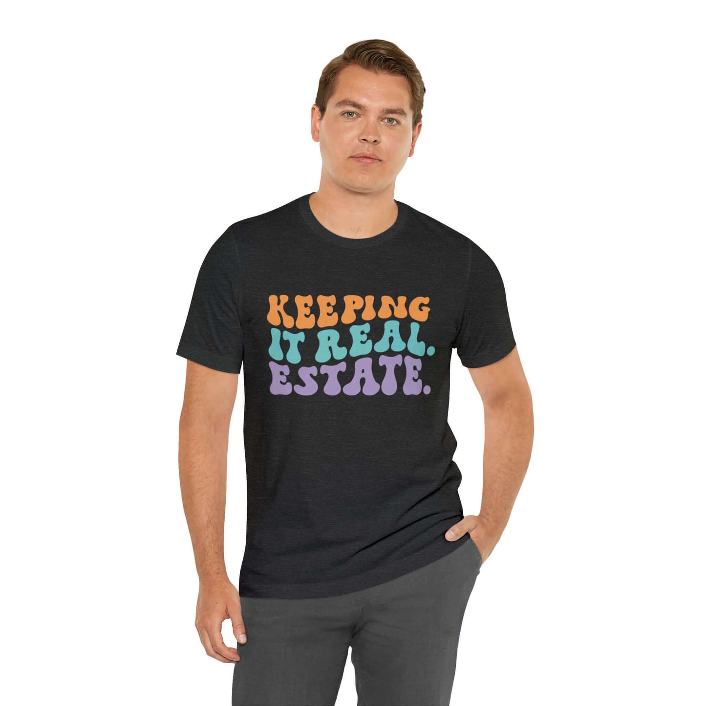 Keeping It Real Estate Shirt, Retro Real Estate Agent Shirt