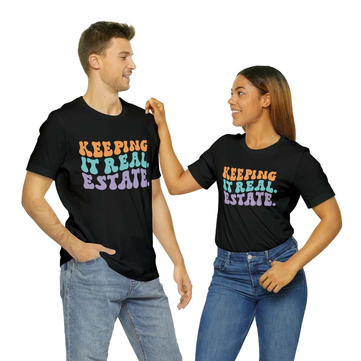 Keeping It Real Estate Shirt, Retro Real Estate Agent Shirt