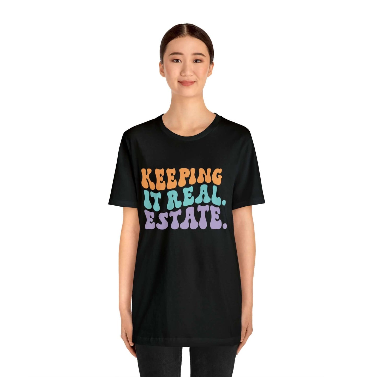 Keeping It Real Estate Shirt, Retro Real Estate Agent Shirt