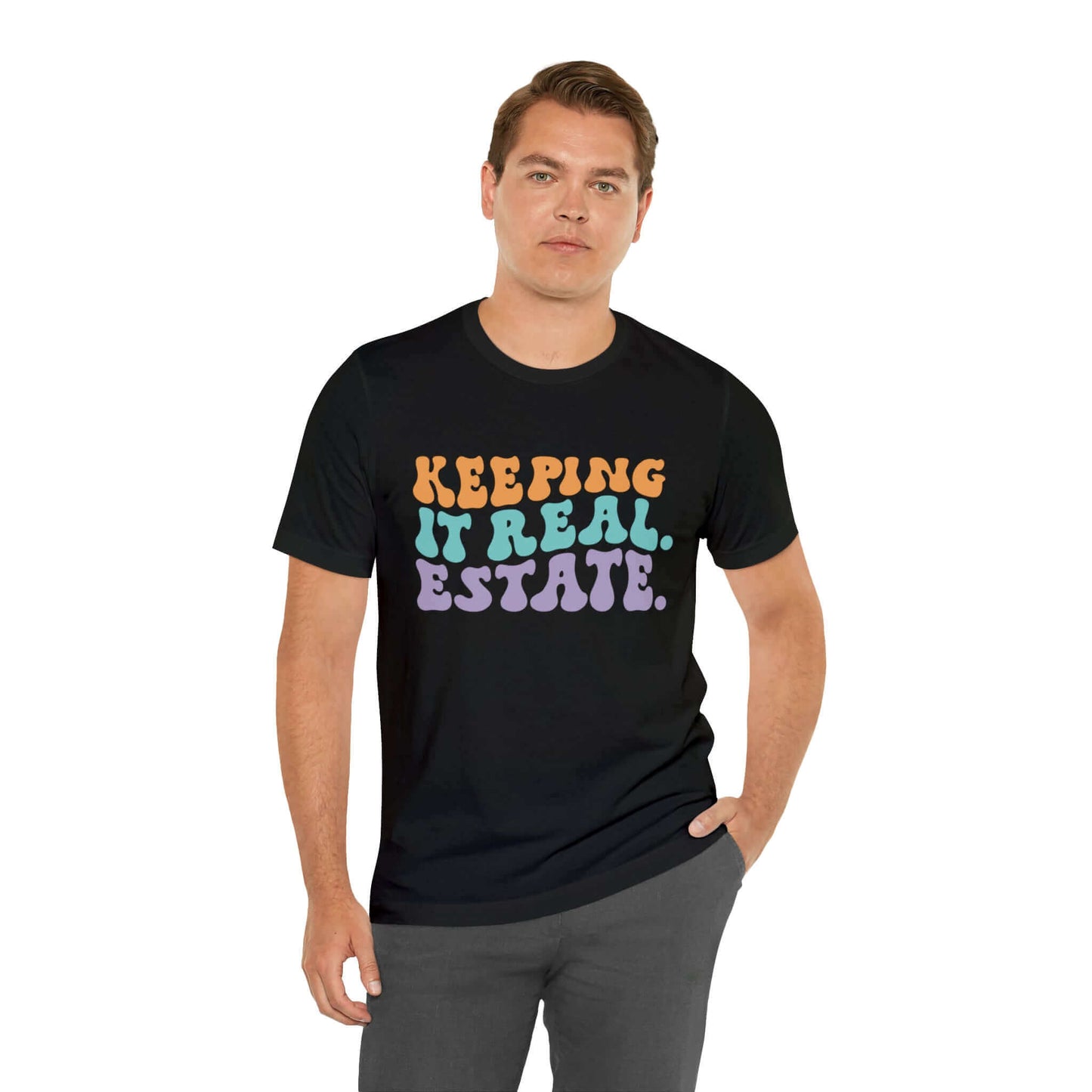 Keeping It Real Estate Shirt, Retro Real Estate Agent Shirt