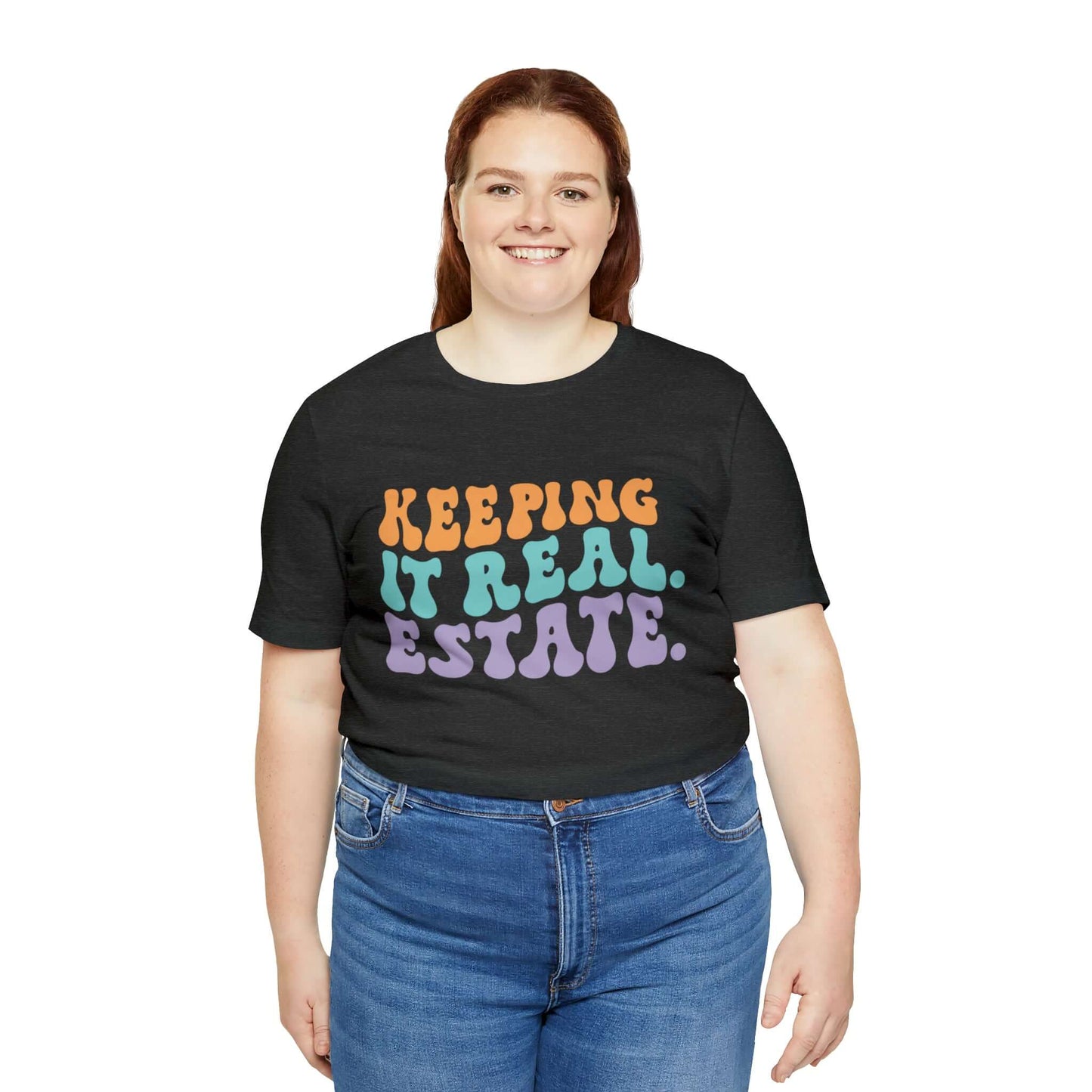 Keeping It Real Estate Shirt, Retro Real Estate Agent Shirt