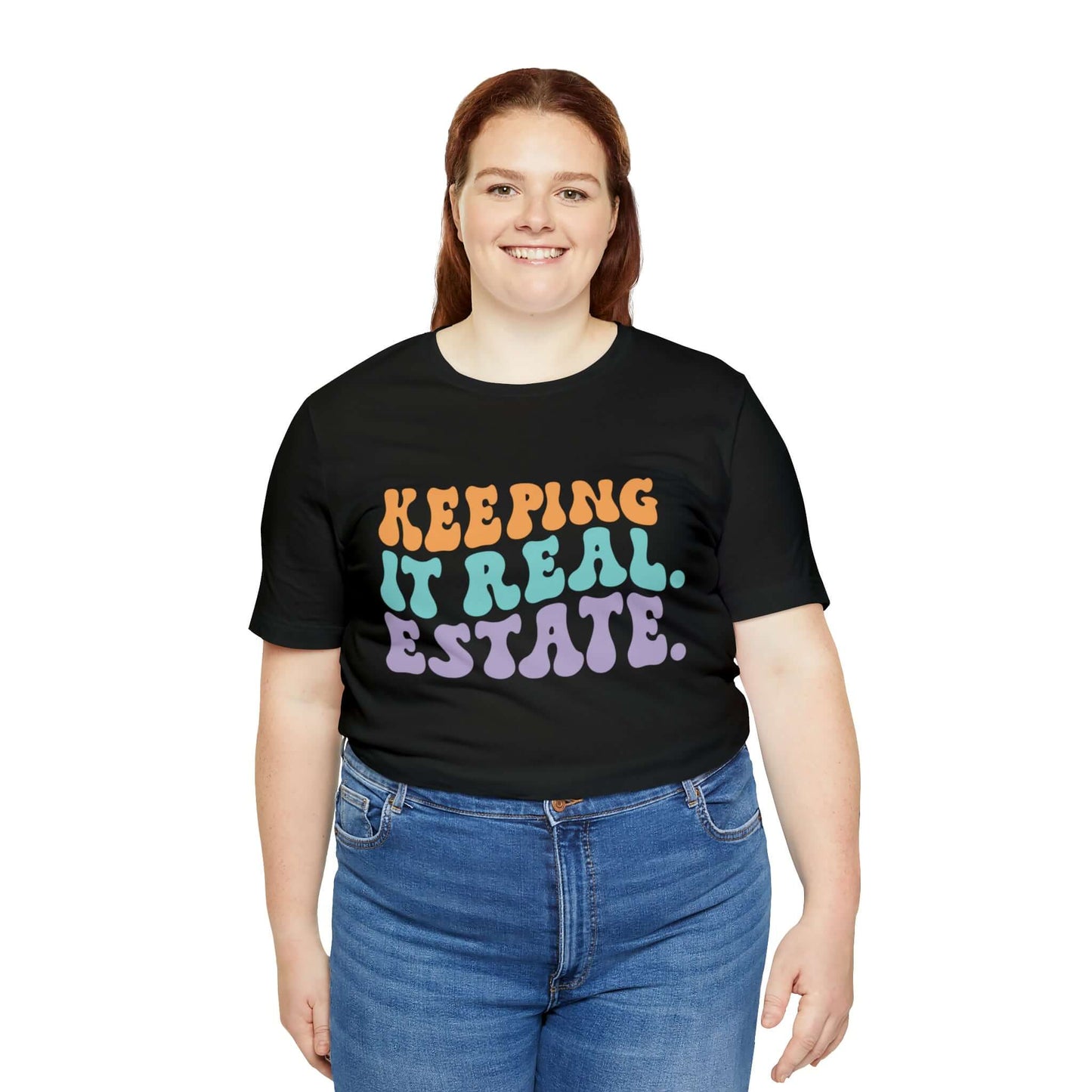 Keeping It Real Estate Shirt, Retro Real Estate Agent Shirt