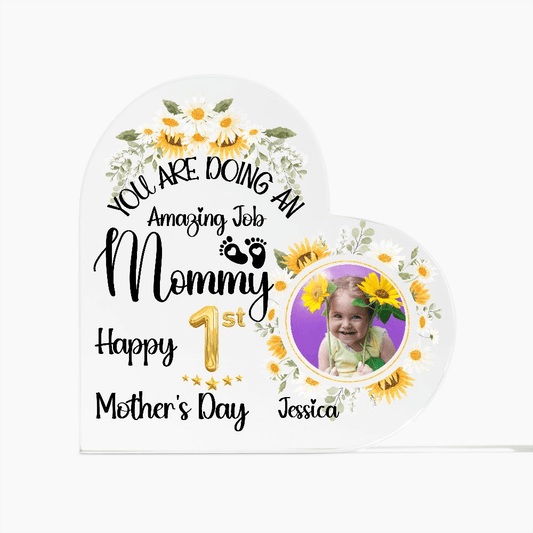 Personalized 1st Mothers Day Gifts, Happy 1st Mothers Day Personalized