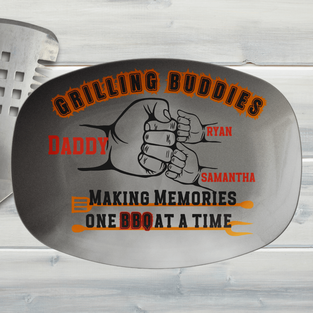 Grilling Buddies Making Memories One BBQ At A Time Custom Grill Plate