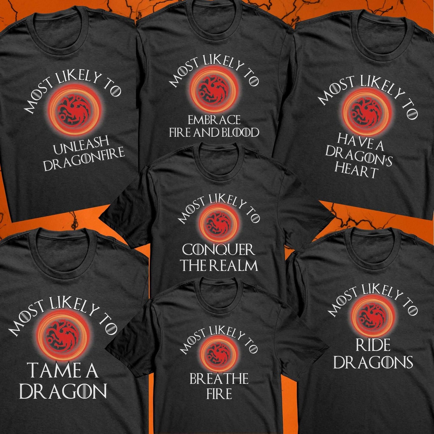 House Of The Dragon Personalized Group Halloween Shirt
