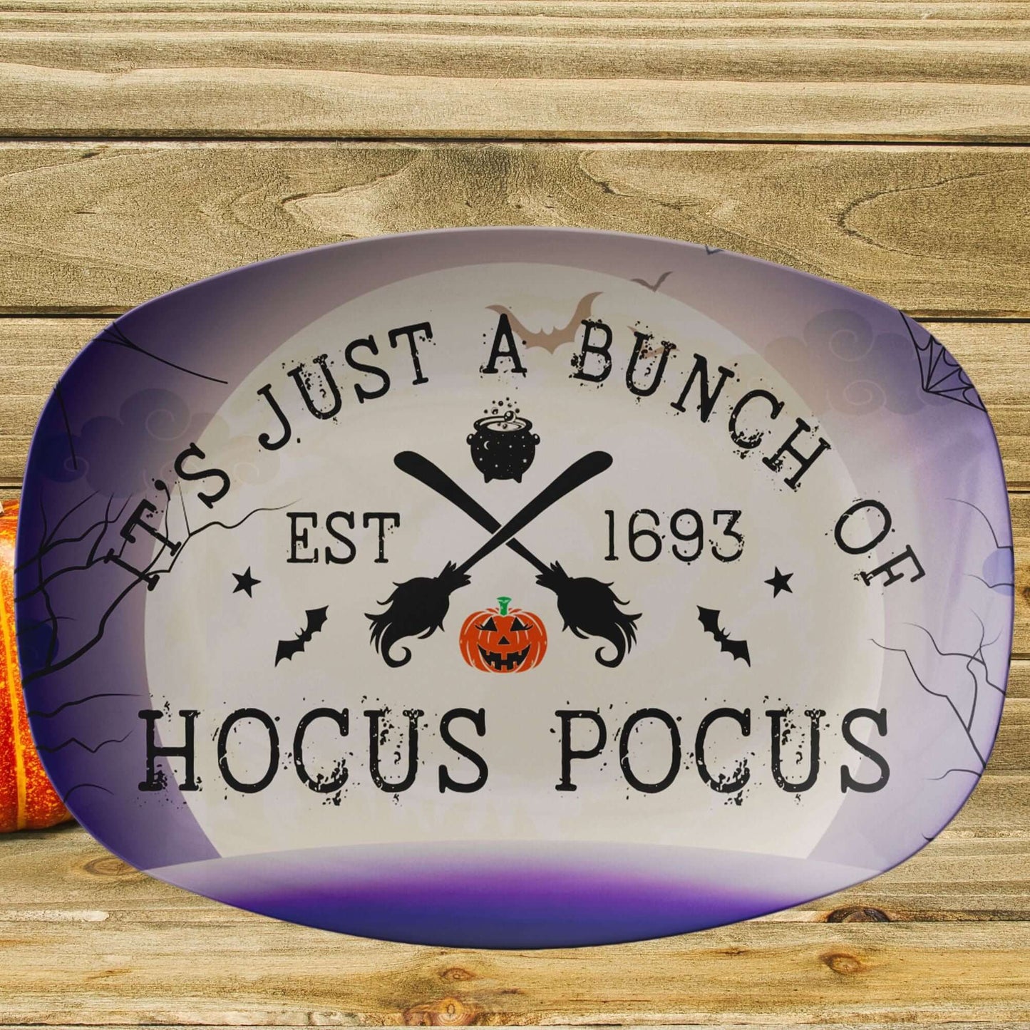 Halloween Hocus Pocus Platter, Snack & Appetizer Plate