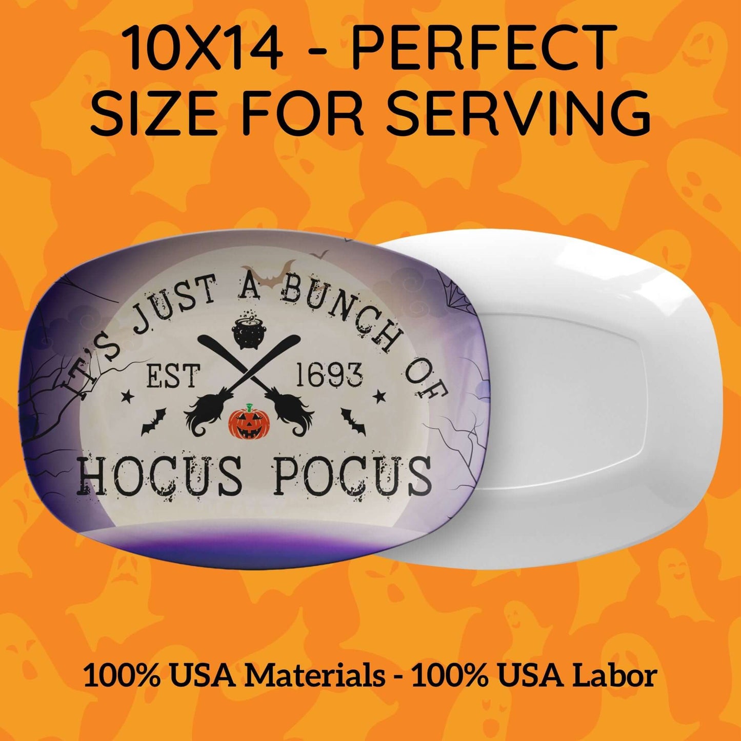 Halloween Hocus Pocus Platter, Snack & Appetizer Plate