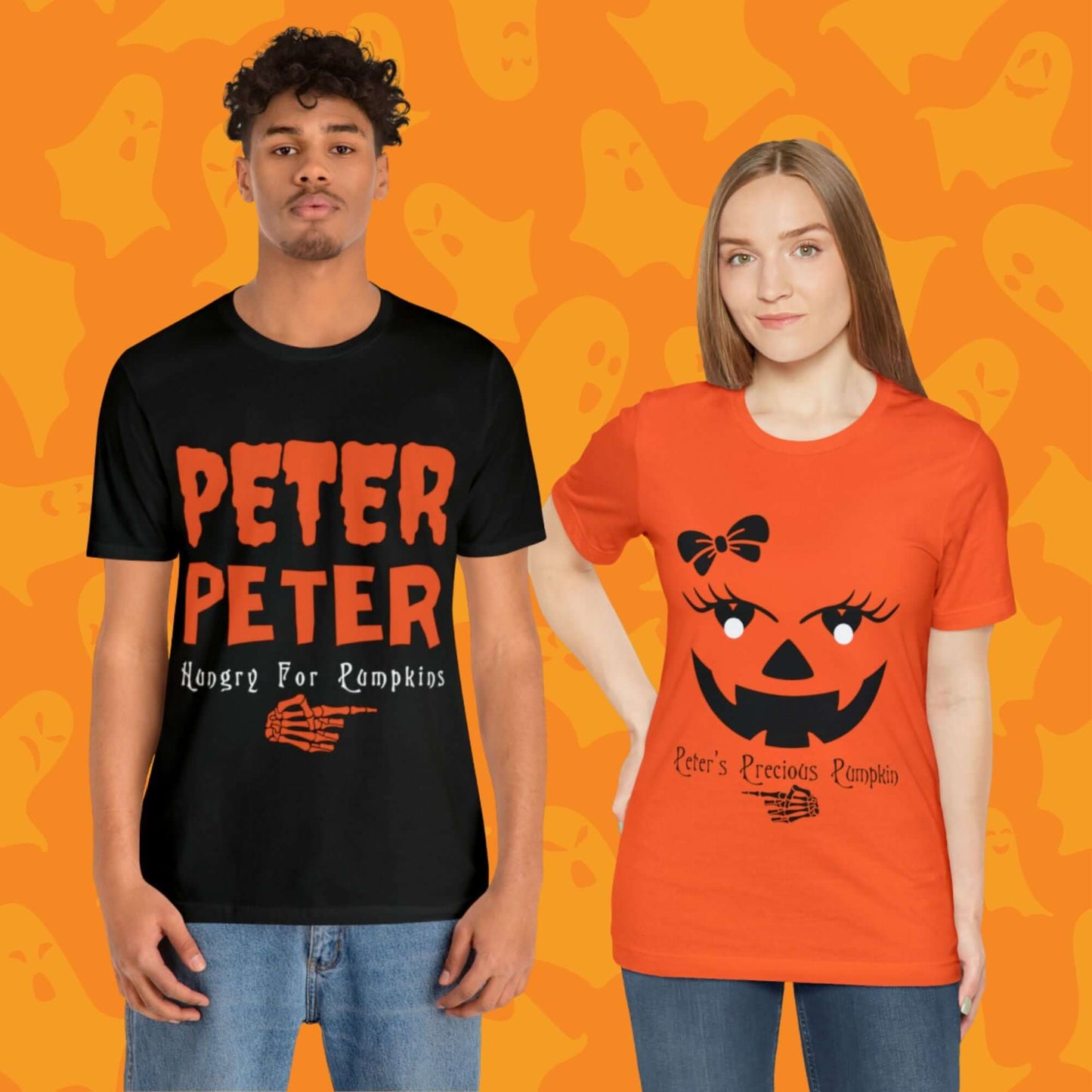 Peter Peter Pumpkin Eater Shirt - Halloween Couples Costumes