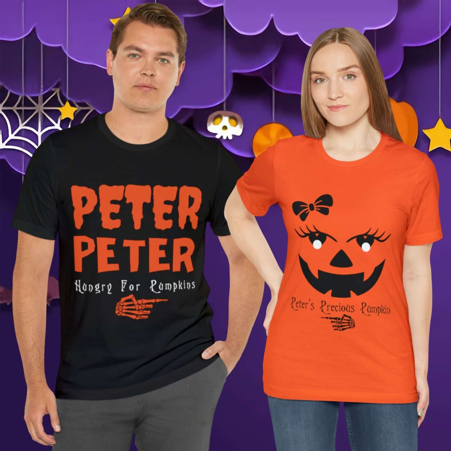 Peter Peter Pumpkin Eater Shirt - Halloween Couples Costumes