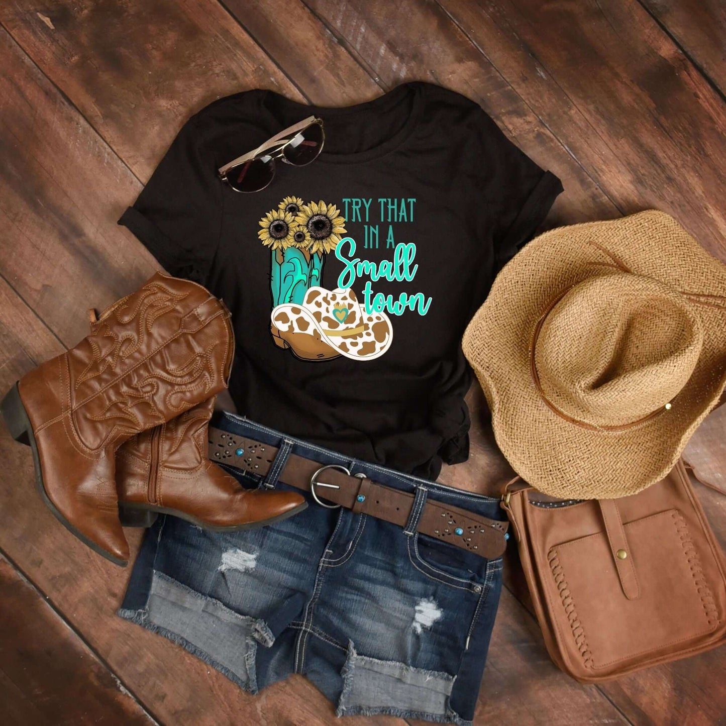 Try That In A Small Town Shirt, Lyric Shirt, Jason Aldean Fan Tee