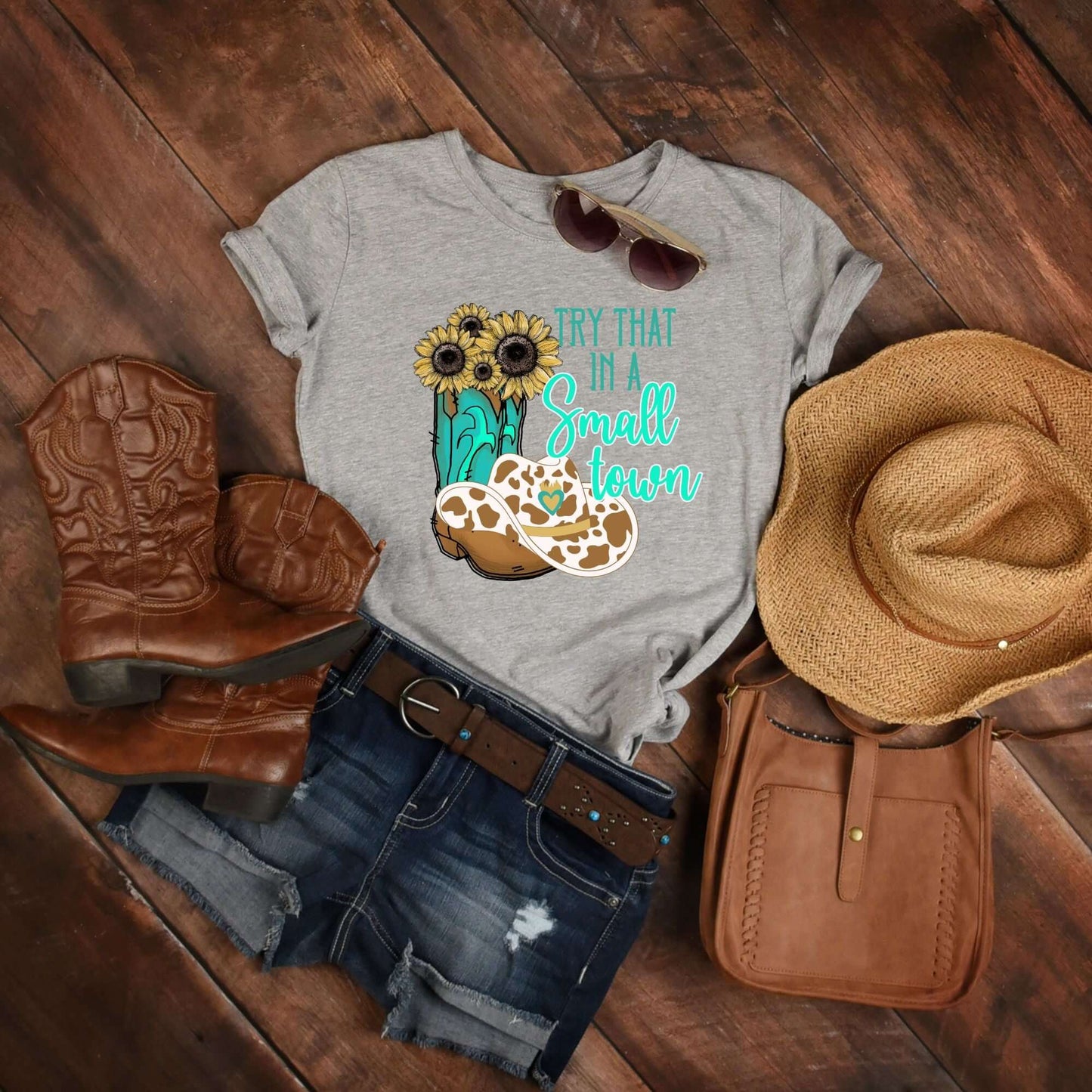 Try That In A Small Town Shirt, Lyric Shirt, Jason Aldean Fan Tee