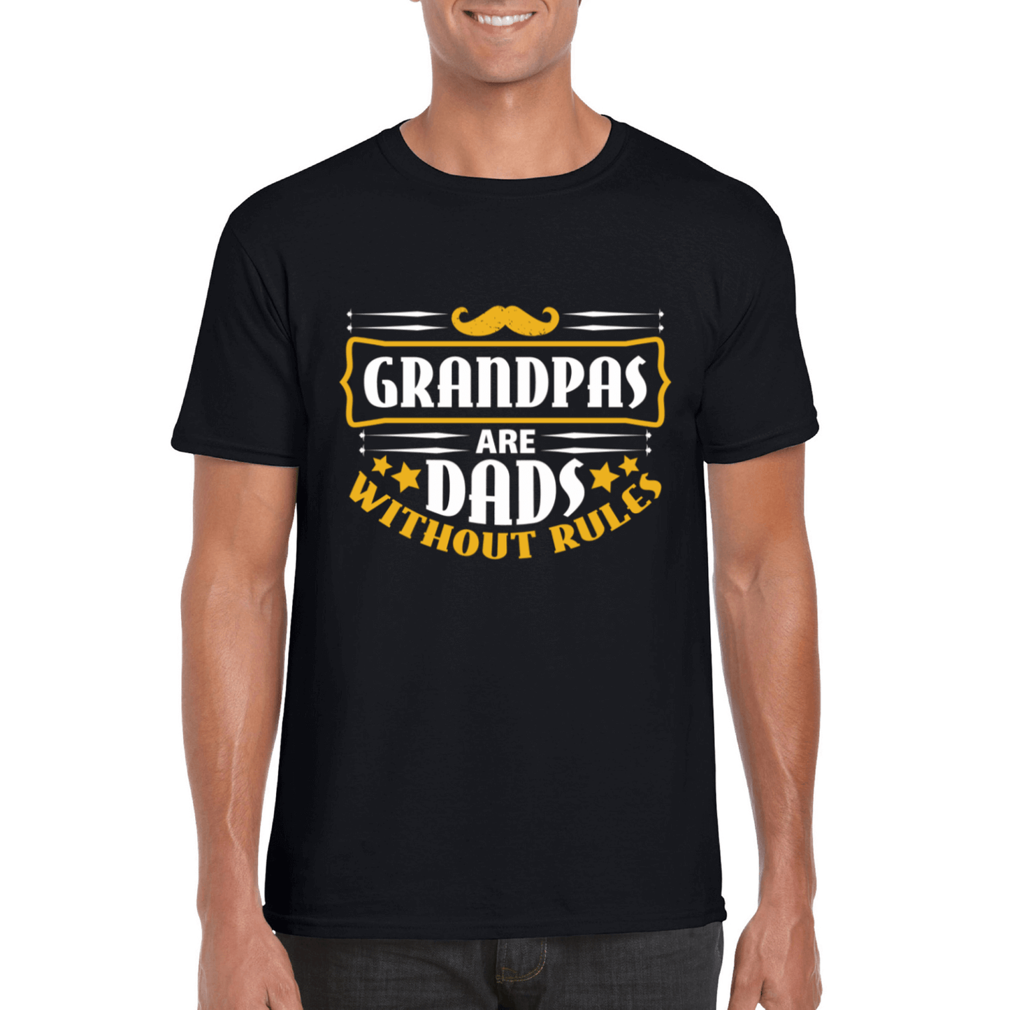 Celebrate Grandpa's Love With A Touch Of Humor - Grandpas Are Dads Without Rules T-Shirt