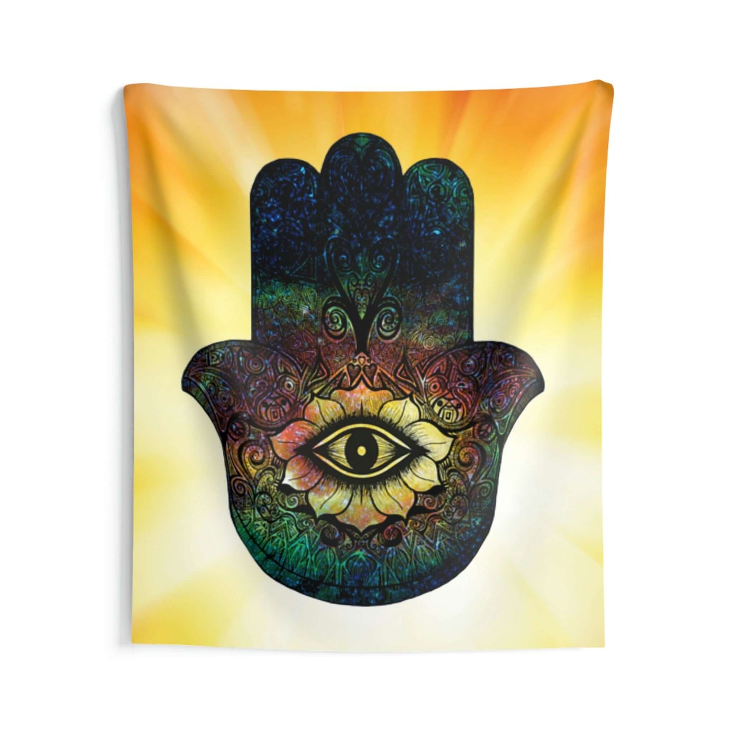 Hamsa Wall Art Tapestry for Unique & Meaningful Hamsa Hand Wall Decor