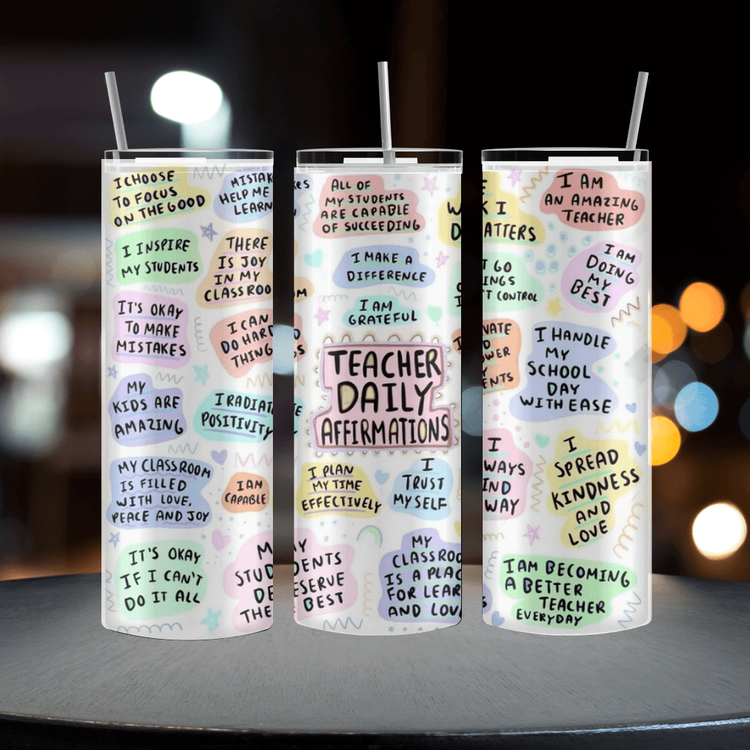 Teacher Tumbler - Perfect For Teacher Appreciation & End Of School Year Gifts