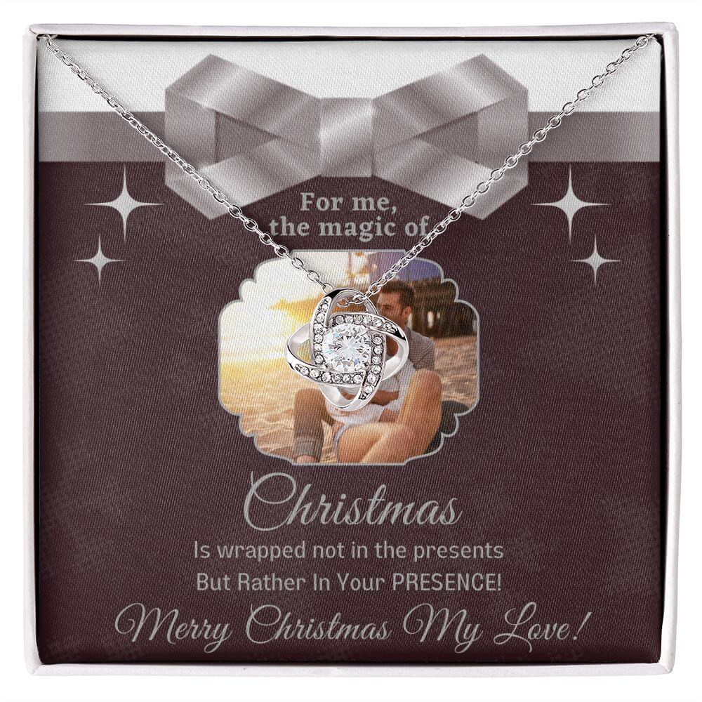 Christmas Gifts For My Wife, I Love You Gifts For Her, Personalized Necklace Gift For Wife