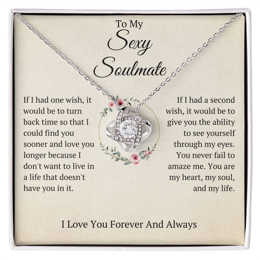 Soulmate Necklace, To My Soulmate, Love Gifts For Her, Gifts For Girlfriend
