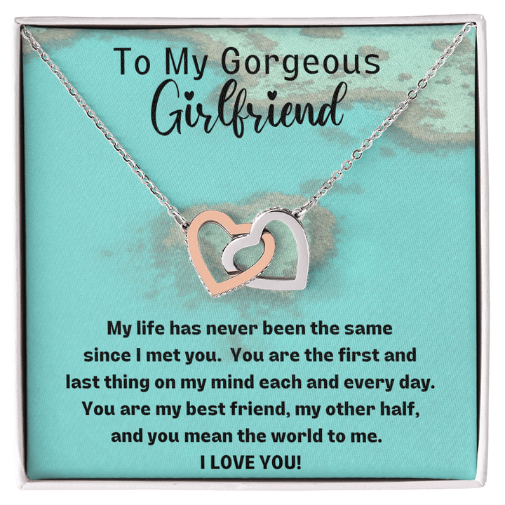 To my sales gorgeous girlfriend necklace