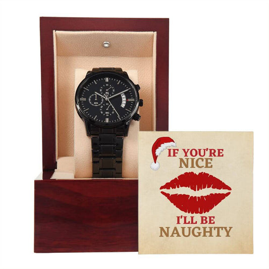 Funny Christmas Gifts For Men, Naughty Gifts For Him, Gifts For Husband, Boyfriend Gifts, To My Soulmate Gifts, Watch For Men, Watch Gifts For Him