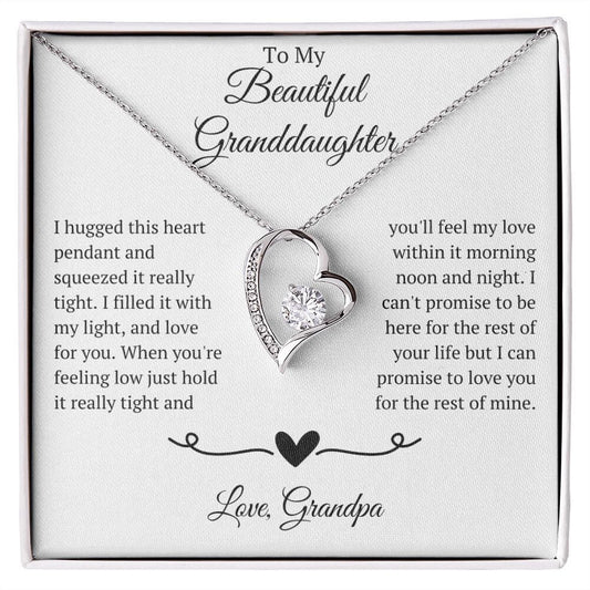 To My Beautiful Granddaughter Love Grandpa, To My Granddaughter Gifts, Granddaughter Gifts From Grandpa