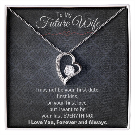 To My Future Wife Necklace, Engagement Gift for Future Wife, Birthday Gift, Christmas Gift For Her