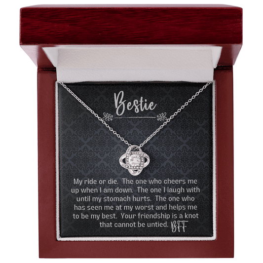 Best Friend Gifts - Bestie Necklace - Birthday Gift For Bestfriend - Gifts For Women