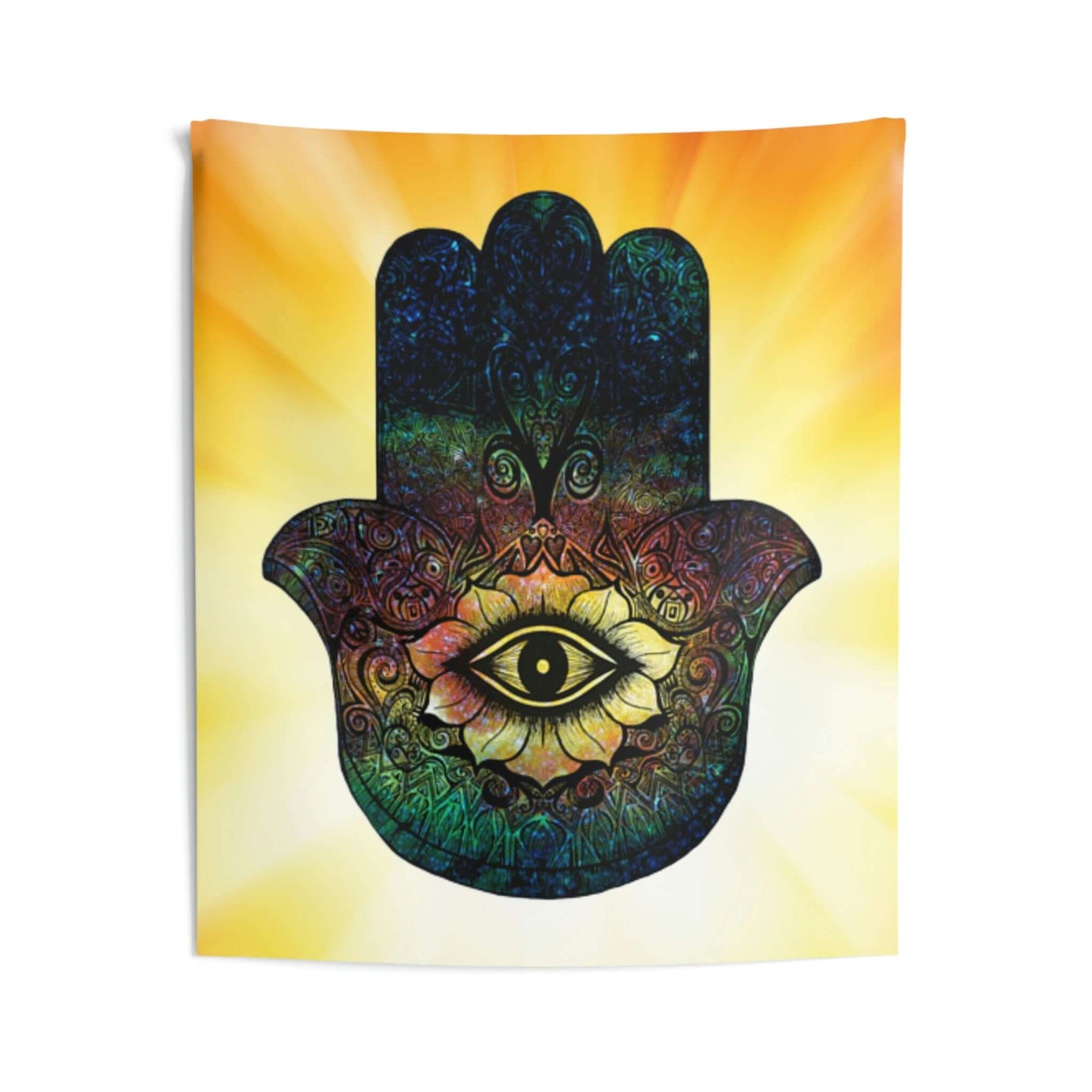 Hamsa Wall Art Tapestry for Unique & Meaningful Hamsa Hand Wall Decor